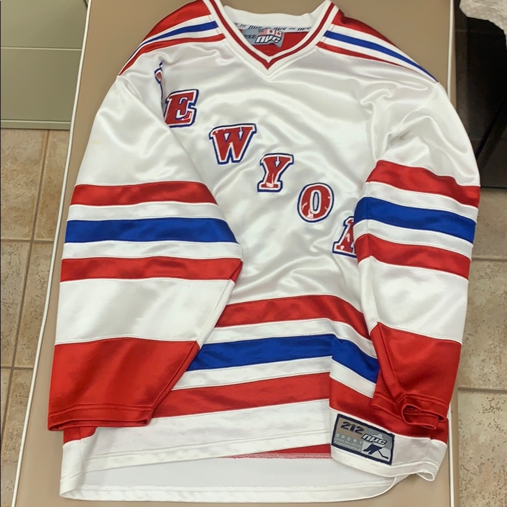 212 NYC New York Hockey Jersey